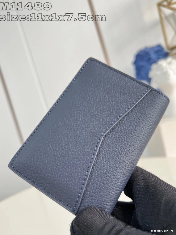 AAA Pruses Bags cm VUITTON LOUIS Pocket Organizer-7.5*11.1*1 0807